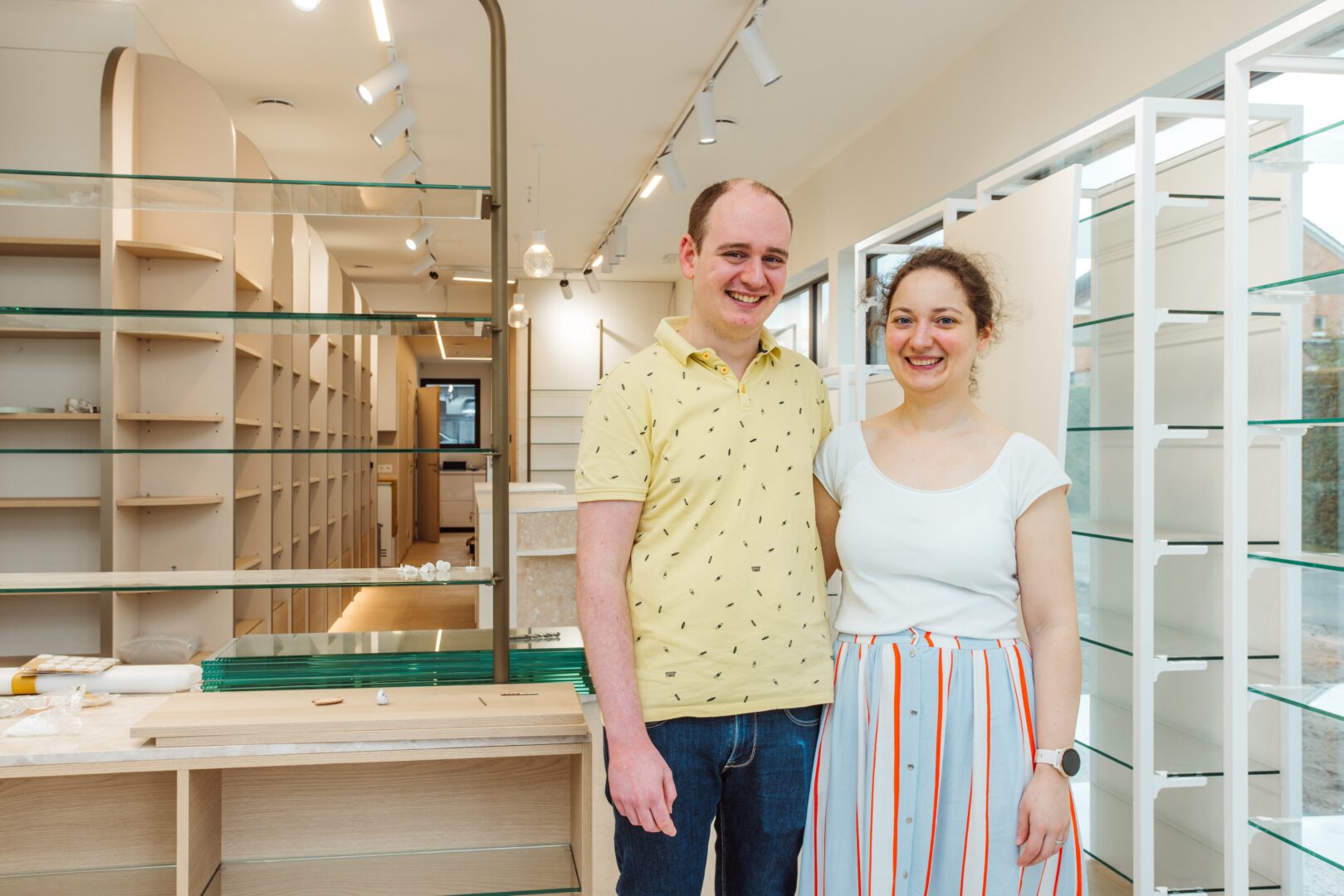 Lees meer over het artikel Open Wervendag van Aco Bouwteam toont nieuwe apotheek in Zomergem. “Oef, de deadline is gehaald! Maar eigenlijk hebben we nooit getwijfeld.”